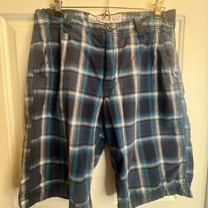 Aeropostale Blue Cargo Shorts Summer Style